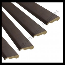 Moldura Ideal Para Pisos Flotantes Nogal 2.40M