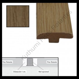 Cubrejunta Pisos Flotantes 2.40M Piso Flotantes